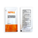 TATWAX Vitamin A&D Salbe – 5-Gramm-Folienpäckchen (144/Box)