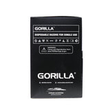 Gorilla Black Twin Blade Rasierer (50/Box) – Preis pro Box