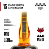 CAM x AMI JAMES Cartridges - Standard Bugpin Curved Magnums - #10 (0.30mm) - 20 Stück/Box