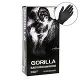 Gorilla schwarze Latexhandschuhe für Untersuchungen