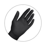 Gorilla schwarze Latexhandschuhe für Untersuchungen