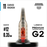 Legend Premium Cartridges G2 (2. Gen.) - Curved Magnums - #12 (0,35 mm) - 20 Stk./Box