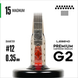 Legend Premium Cartridges G2 (2. Gen) - Magnums - #12 (0,35mm) - 20 St./Box