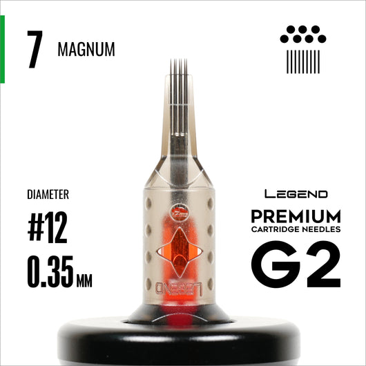 Legend Premium Cartridges G2 (2. Gen) - Magnums - #12 (0,35mm) - 20 St./Box