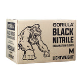 Gorilla Black Nitrile-Untersuchungshandschuhe – Leicht