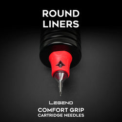 Legend Comfort Grip Cartridges – Round Liner – #12 (0,35 mm) – 20 Stück/Box
