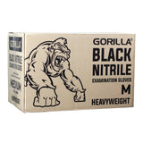 Gorilla schwarze Nitril-Untersuchungshandschuhe – strapazierfähig